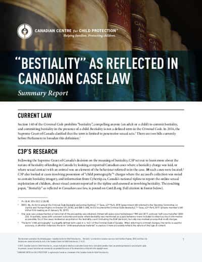 bestiality canada|“Bestiality” As Reflected in Canadian Case Law